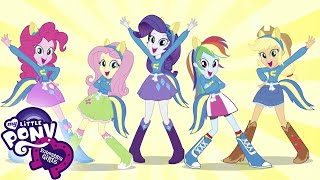 Songs When the Cafeteria Turns Into A Party  MLP Equestria Girls  MLP EG Songs [upl. by Noved]