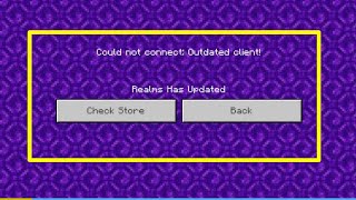 Fix Outdated Client Error In Minecraft  Outdated Client Minecraft  Could not Connect Oudated Clien [upl. by Ariem389]