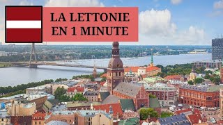 PRÉSENTATION DE LA LETTONIE 🇱🇻 EN 1 MINUTE  Le Journal Français [upl. by Nylavad]