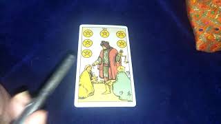 6 of pentacles Minor arcana card description in hindi हिंदी में सीखें टैरो कार्ड💰 💰 [upl. by Emalia]