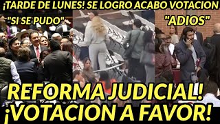 TRUINFA APLANADORA MORENA VOTACION A FAVOR REFORMA JUDICIAL SE TERMINO HOY EN VIVO Y EN DIRECTO [upl. by Krissie780]