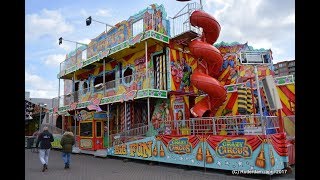 Crazy Circus Walktrough Fun House Fairground Arnhem [upl. by Yatnuahs]