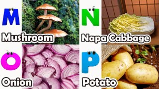 Vegetables ABC Song  Vegetables Alphabet Song  Phonics for Kids  Alphabet Letters [upl. by Yetac599]