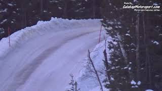 Rally Sigdalsrally SS7 Nysetra 19012019 Cam3 [upl. by Elise]