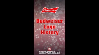 Budweiser Logo History shorts short [upl. by Onabru]