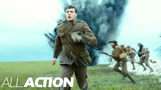 EPIC Battlefield Run Scene  1917  All Action [upl. by Dawkins570]