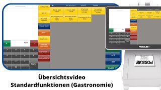 Kassensoftware Übersicht Gastronomie  POSSUM Kassensysteme [upl. by Fiedler]