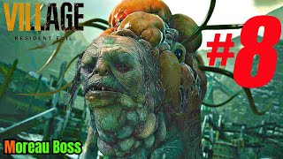 Moreau Boss Transform into Giant Fish Monster  Resident Evil 8 Village  Gameplay 8 [upl. by Ettenhoj]