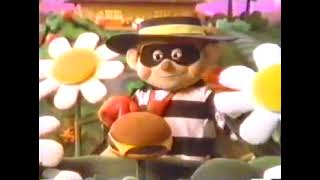 McDonalds The Hamburglar Touch 1985 Commercial [upl. by Acinet582]