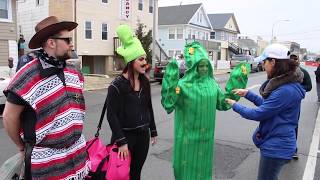 2018 Polar Bear Plunge in Seaside Heights — We meet the Plungers [upl. by Anawek]