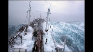 SHIPS IN STORM COMPILATION MONSTER WAVES [upl. by Tim32]