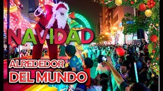 NAVIDAD ALREDEDOR DEL MUNDO 2018 🎄 🎅 [upl. by Speroni92]