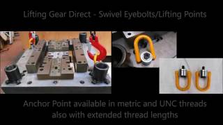 How to use Swivel Eye Bolts  Lifting Gear Direct [upl. by Eytak313]