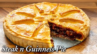 Steak n Guinness Pie Outstanding n Professional standard Made At Home [upl. by Hadihsar]