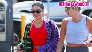 Vanessa Hudgens Drops A Makeup Collab With Madison Beer amp Couldnt Be Happier While Leaving The Gym [upl. by Vinay27]