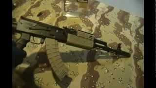 Tapco Intrafuse Quad Rail Handguard AK47AK74 [upl. by Euqinna]