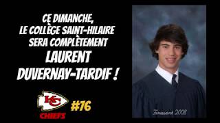 Encouragements du Collège SaintHilaire à Laurent DuvernayTardif [upl. by Shirk834]