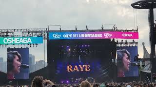 RAYE  Worth It Osheaga 2024 Montreal August 4 [upl. by Engel]