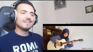 Weird Genius  Lathi  Fingerstyle Guitar Cover by Lifa Latifah Reaction [upl. by Acirdna]