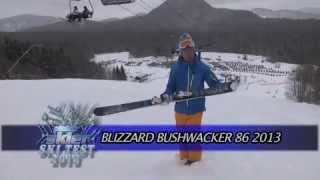 SKI TEST OBERSON PDS 2013 Blizzard Bushwacker 2013m4v [upl. by Aneeras765]