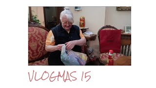 VLOGMAS 15  PETAK ZANOVETAK I IZNENAĐENJE ZA BABA GOGU [upl. by Knudson]