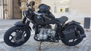 Boddls BMW nightcrawler bobber R65  Umbau 2015 Serie 1 [upl. by Uta]