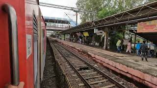 12490 Dadar  Bikaner Express Skipping Naigaon Stn  Ignore Mic Quality [upl. by Aicul150]