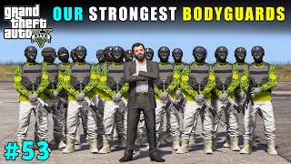 STRONGEST BODYGUARDS FOR MICHAELS SECURITY  GTA V GAMEPLAY 53 [upl. by Aiem897]