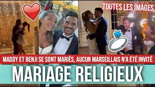 MADDY ET BENJI SE SONT MARIÉS RELIGIEUSEMENT ❤️💍 TOUTES LES IMAGES DE LEUR MAGNIFIQUE MARIAGE 😍 [upl. by Nanice]