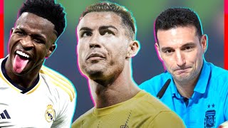 lo Increíble de Cristiano Ronaldo Jugador condenado a 6 años de cárcel Vinicius Jr [upl. by Garvey]