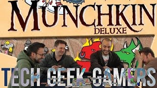 Lets Play Munchkin  Board Game Play Through [upl. by Newra]