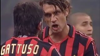 Maldini tells Gattuso to Shut Up [upl. by Golightly]