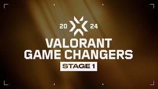 VCT Game Changers EMEA Playoffs  Day 4  G2 vs GX [upl. by Ekoorb]