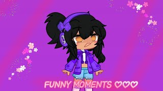 Funny Moments gacha life 2part 2 [upl. by Ecnaiva]