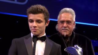 Lando Norris  British Club Driver of the Year  Autosport Awards 2016 [upl. by Leffen48]