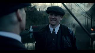 PEAKY BLİNDERS FİRST SCENE 5X04 THOMAS MEETS Jimmy McCavern [upl. by Nilyaj552]