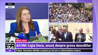 Deca Am înțeles semnalul de alarmă tras de profesori Toate salariile din învățământ cresc [upl. by Midan]