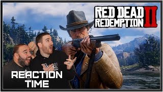 Red Dead Redemption 2 Gameplay Trailer Discussion  Reaction Time [upl. by Manlove358]