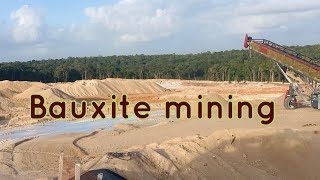 2021 Bauxite mining  Bauxite ore [upl. by Anirtruc]