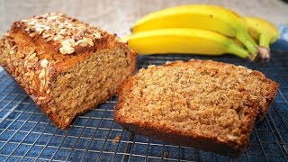 Pan de Plátano y Avena  Mi Receta Favorita  Mi Cocina Rápida [upl. by Ardnalak]