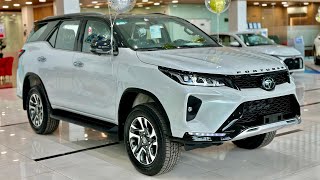 2024 Toyota Fortuner Legender 4x4  28L 4 Cylinder Exterior interior 7Seaters SUV White [upl. by Akemot]