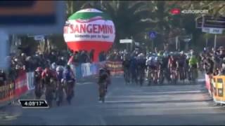 Tirreno Adriatico 2017 Stage 6 Last 3 kms [upl. by Irma871]