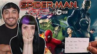 My Girlfriend Watches SpiderMan Far From Home For The FIRST Time  Reaction [upl. by Llednahs]