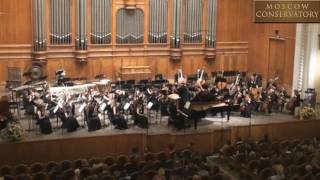 A Schnittke  Concerto for Piano and String Orchestra [upl. by Nekcerb444]