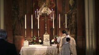 Solemn High Mass Mass of the Sacred Heart at the Shrine of Christ the King Chicago IL 61413 [upl. by Oirom666]