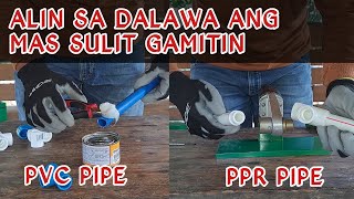 PPR PIPE VS PVC PIPE [upl. by Ahsercal]