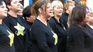 Dunmow Rock Choir  how deep is your love [upl. by Antonina]