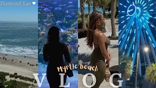 Myrtle Beach Vlog  aquarium fun at the beach wonderworks  more [upl. by Uriisa]