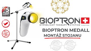 Bioptron MedAll  montáž stojanu  biolampa Zepter [upl. by Aihtebat]