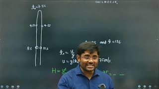 NEETIITJEE AADHARSHILA BATCH 2025 PHYSICS MOTION UNDER GRAVITY [upl. by Enaasiali]